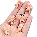 Lamoutor Mini Plastic Babies for Baby Shower Game and Ice Cube Plastic Baby 100 Pieces,1 Inch