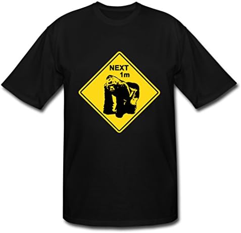 Beautiful Vihcion Men's Gorilla Logo T-Shirts Black XXL