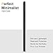 Humixx Ultra Thin iPhone Xs Case / iPhone X Case [Naked Texture] Minimalist PC Phone Cover with Anti-Scratch , Light Fit for Apple X/Xs 5.8 inch Black
