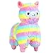 Alpacasso 6.7 Inch Rainbow Alpaca Plush, Stuffed Animals Toy for Kids