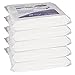 Kimtech Pure W4 Dry Wipers (33390), with Anti-Stat Resealable Double-Bag Pouch, 9” x 9”, White, 500 Wipes / Case, 5 Packs of 100 Wipes