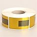 FlyItem® 500 PCS Guide Form for Acrylic Nail Art Tips Extension (Golden Strip)
