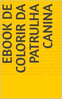 Livro Ebook de colorir da Patrulha Canina