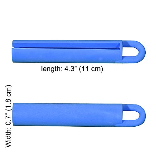 Cuppa billiards Cue Stick Accessories Billiard Pool Cue Stick Rubber Hanger 5 Pcs - Blue