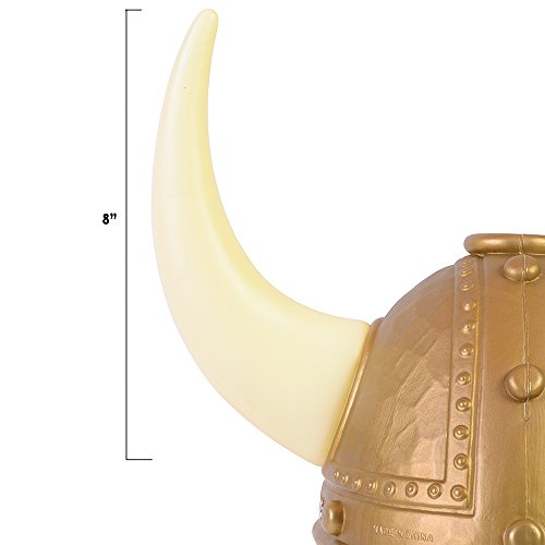 Viking Hat With Braids - Fierce Viking Hat With Braids For Costume