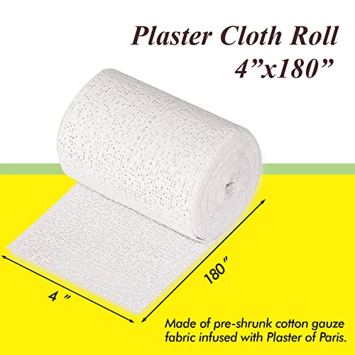 Falling in Art Plaster Cloth Rolls, 500gsm Plaster Strip, Plaster Gauze