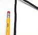 GREATLACES 2 pair pack round Black w/Black proTOUGH Heavy Duty 6mm thick 3/16 Kevlar Reinforced boot laces shoelaces
