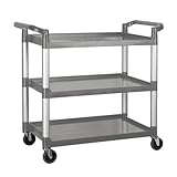 Winco UC-40G 3-Tier Utility Cart, 40-Inch by
