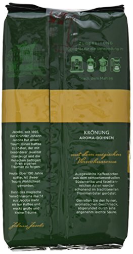 Jacobs Kaffeebohnen Klassisch Krönung Aroma-Bohnen, 12er Pack, 12 x 500 g Bohnenkaffee – Bild 3