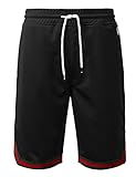 URBANCREWS Mens Hipster Hip Hop Athletic Jogger Shorts Pants