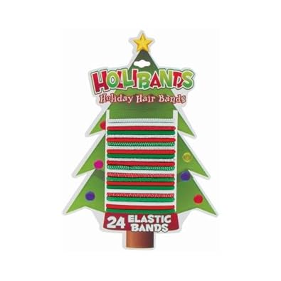 Buy Dm Merchandising Yt 24eb Holiday Hair Bands 24 Ct Online At