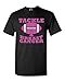 shop4ever Tackle Breast Cancer T-Shirt Support Awareness Tee Shirts X-Large Black WS 17960