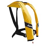 Eyson Slim Inflatable PFD Life Jacket Life Vest Adult Automatic (Yellow)
