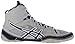 ASICS Men's Cael V7.0 Wrestling Shoe, Light Grey/Estate Blue/White, 9 M US