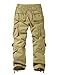 Match Men's Wild Cargo Pants #3357(Khaki,34)