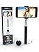 Selfie World Bluetooth Certified 360° Monopod Selfie Stick with Wireless Remote Control Camera Shutter (Black)