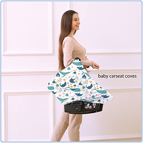 Car Seat Covers for Babies Multi use Nursing Carseat Canopy