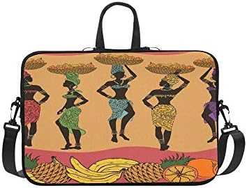 Colorful African Fruits Beautiful Briefcase Laptop Bag Messenger Shoulder Work Bag Crossbody Handbag For Business Travelling