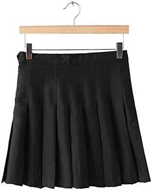 Orlando Johanson New Womens Stylish Slim High Waist Pleated Tennis Skirts Short S White Comfortable