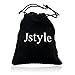 Jstyle Stainless Steel Male Chain Necklace Byzantine Bracelet for Men Jewelry Sets 8.5 Inch Bracelet