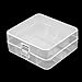uxcell Hard Plastic Box Holder Storage Box Container for 2 x 26650 Battery