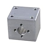 CNBTR 34x30x28mm Silver Ballscrew Nut Housing Bracket Holder T8 Trapezoidal Screw Seat for 3D Printer/Coding Machine