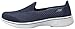 Skechers Women's Go Walk 4 Kindle Slip-on Shoe, Navy/White, 6 M US