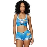 PSD Women's Nickelodeon Sports Bra - Racerback Sports Bras for Women with Breathable Microfiber Fabric