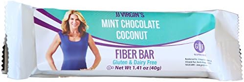JJ Virgin - Mint Chocolate Coconut High Fiber Bars (Box of 12)