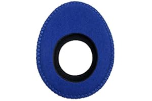 OPENMOON Oval Large Viewfinder Eyecushion for Alexa Mini Amira Cameras (Ultrasuede Blue)
