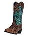 Dan Post Girls' Blue Bird Cowgirl Boot Snip Toe