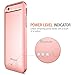 iPhone 6S Battery Case - iPhone 6 Battery Case, Trianium Atomic S iPhone 6 6S Portable Charger Charging Case [Rose Gold]-3100mAh Battery Pack Juice Bank [MFI Apple Certified]