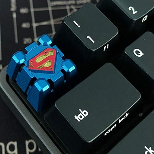 for Superman Cherry MX Switches Mechanical Keyboard Metal Keycap Custom ESC Keycap