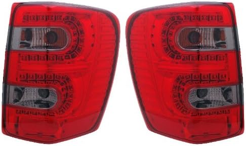 JEEP GRAND CHEROKEE 99-04 LED TAIL LIGHT RED/SMOKE NEW