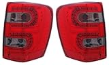 JEEP GRAND CHEROKEE 99-04 LED TAIL LIGHT RED/SMOKE NEW
