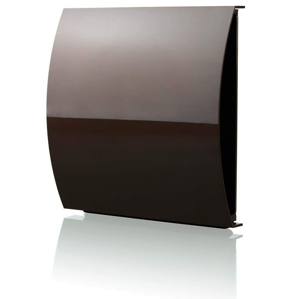 Fantronix 150 mm (6”) Brown External Wall Vent Cover – Wind & Sound Reducing Baffle with Draft Exclusion for Extractor Fans & Heat Recovery