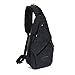 Daosen Casual Canvas Unbalance Backpack Sling Bag Men Shoulder Bag Chest Bag