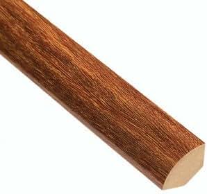 0 75 X 0 75 Quarter Round In Natural Mahogany Wood Floor