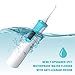 Ovonni Portable Water Flosser Cordless Oral Irrigator For Braces and Teeth, Rechargeable Dental Teeth Cleaner with 5 Jet Tips and 145ML Water Tank, IPX7 Waterproof for Home and Travel
