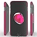 iPhone 7 Plus Case, Shockproof Hybrid Clear Back TPU Bumper Case Cover for Apple iPhone 7 Plus (PINK)