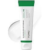 YUMU Cica Exosome Zinc Blemish Relief Cream, Face Moisturizer for Sensitive, Acne-Prone Skin, Lightweight, Breakouts, Barrier Repair, Hydration, Soothing, Oil-Free, Korean Skincare (80 ml/2.70 fl.oz.)