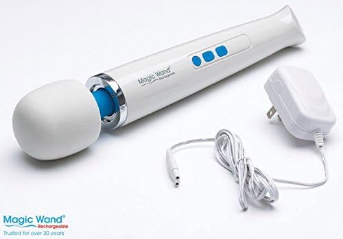New Ultimate Rechargeable Magic Wand Premium Electric Massage Wand + Includes a Free Hand & Body Lotion 1oz