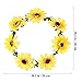 Frcolor Sunflower Headband Floral Flower Crown Hair Band Hair Wreath Headpiece (Garland)