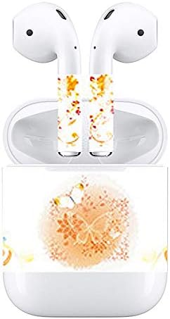 waspuk Earphones Sticker, Easy Install Earphone Skins Customize Wraps Protective Skin Cover Apple AirPods Accessories