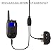 Petism Dog Shock Collar with Remote - Waterproof and Rechargeable Electronic No Bark Dog Training E-Collar - Fits All Size Dogs - 100 Levels of Vibration, Shock