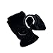Andoer 3pcs Piano Sustain Pedal Cover Pleuche Universal Black