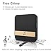 GJT Smart Video Doorbell Wireless Anti-theft Truly Wire-free Camera With Indoor Chime, 8G SD Card, Free Cloud Service, 2 Batteries, 2-Way Talk, Night Vision, PIR Detection, APP Control for IOS Android