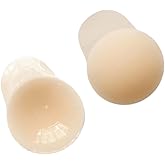 Nipple Cover Boob Lift – Sticky Adhesive Silicone Nipple Pasties – Reusable Pasty Nipple Covers for Women with Travel Box