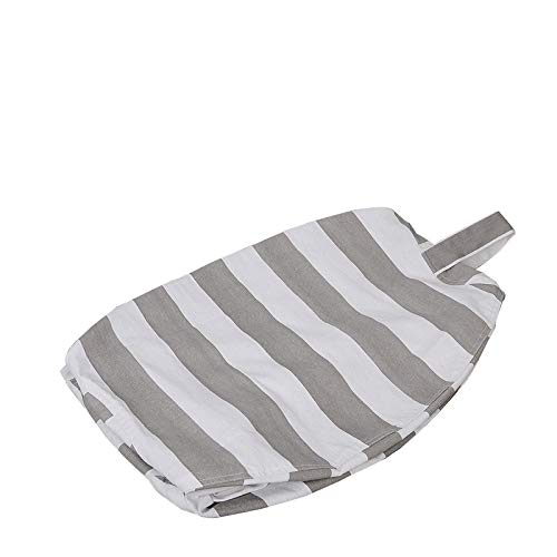 DR Bean Bag Stuffed Animal Storage - Extra Large Size Bean Bag Chair for Kids Organization Animal Toys (Gray, 23inch)