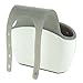 Casabella Sink Sider Faucet Caddy Sponge Holder,White & Grey